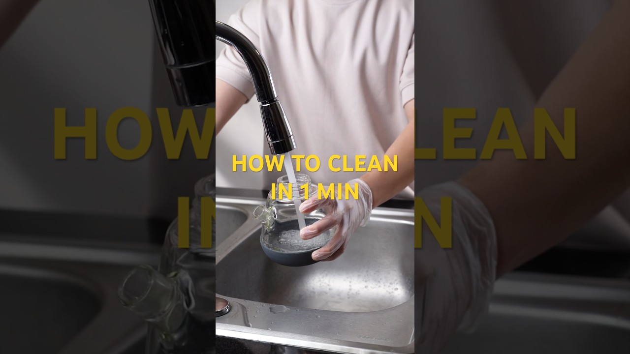 How to clean a bong in 1 minute