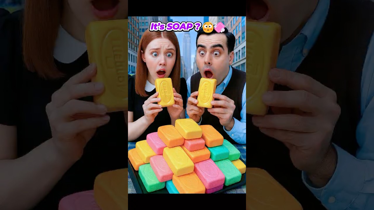 They Ate SOAP?! But Wait&hellip; It&rsquo;s CANDY?! 🧼🍬 | ASMR MUKBANG