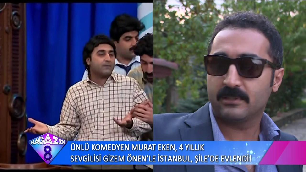 Ünlü Komedyen Murat Eken ve  4 Yıllık Sevgilisi Gizem Önen'in İstabul Şiledeki Düğünü