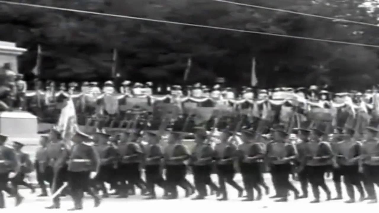 Russischer Zar besucht Kiew! (1911) Originalaufnahme