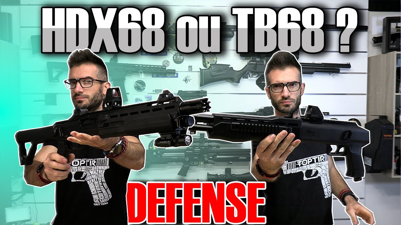 Quel est le meilleur fusil entre un HDX 68 et un TB68 ?  Arme de défense
