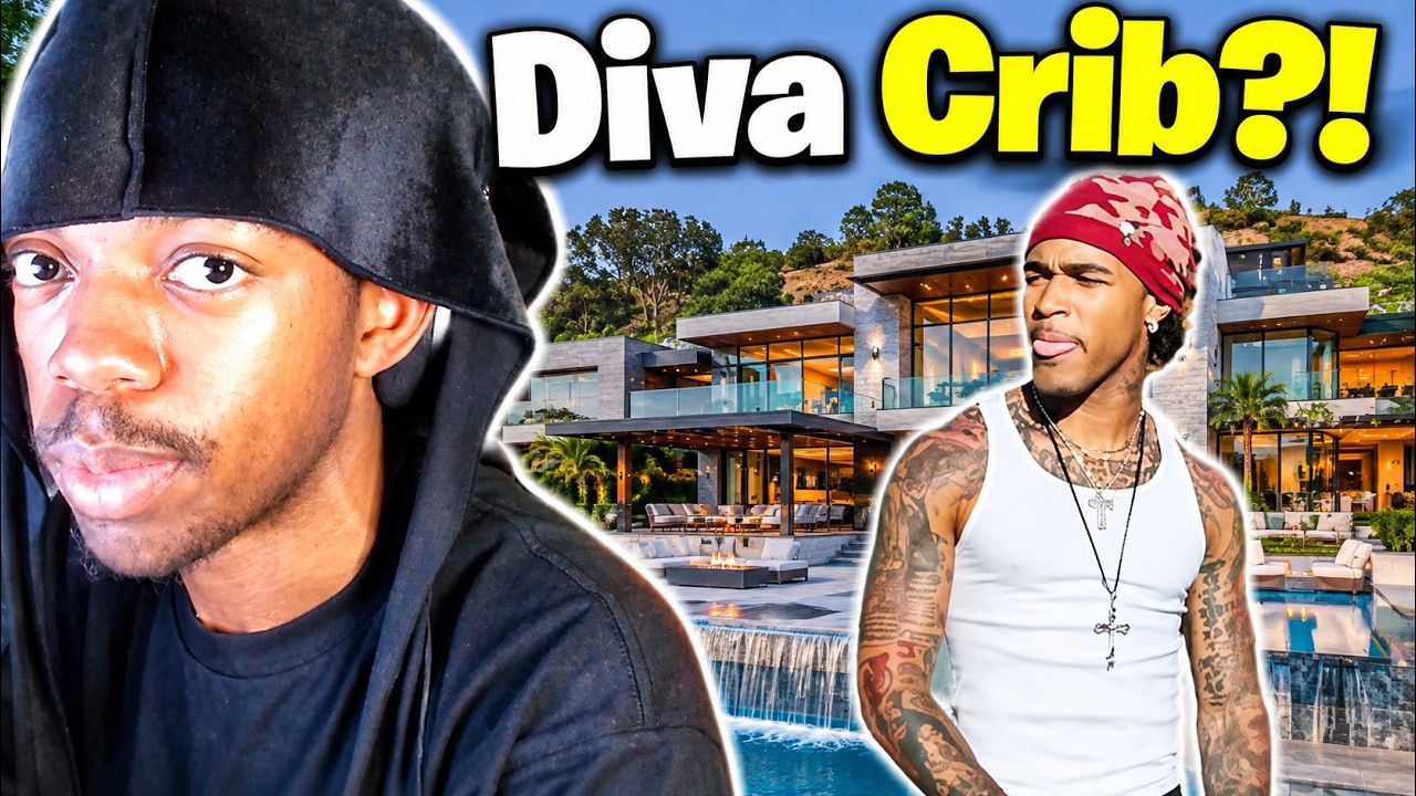 (Azu Reacts) PBM New Crib House Tour Diva Edition