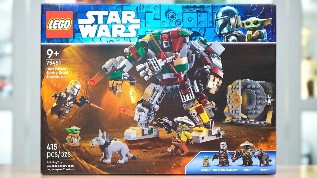 Обзор LEGO Star Wars 75451 HUTT PALACE SENTRY DROID SHOWDOWN! (2026)