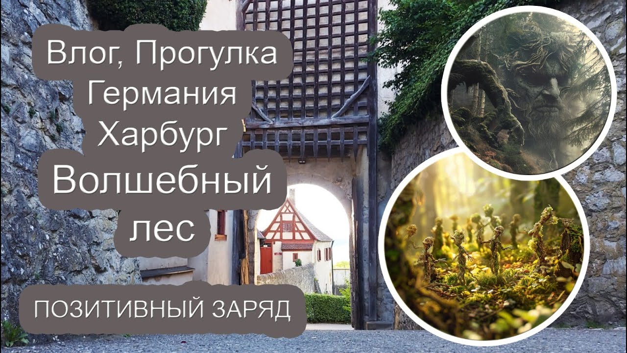 Харбург прогулка. Замок и Очаровательный Город. Harburg. Города в Германии. В путь. Влог 2