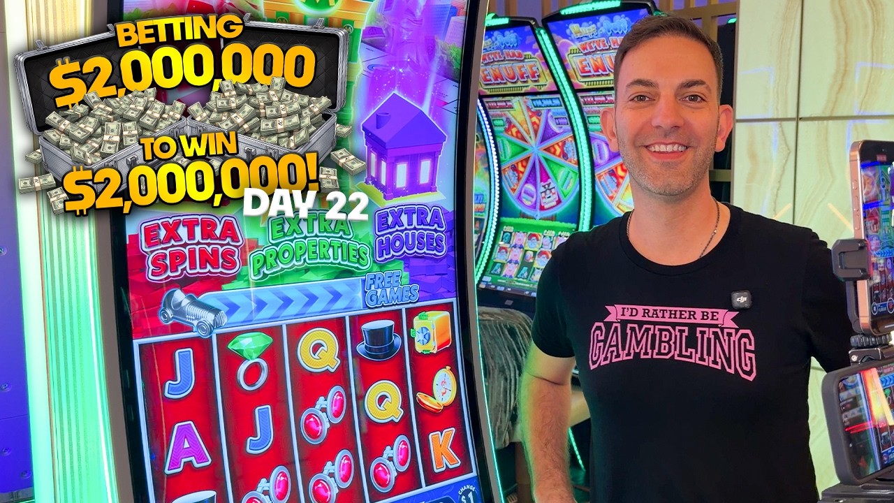 Is today the day??  💵&nbsp;Day 22: Betting $2M to WIN $2M