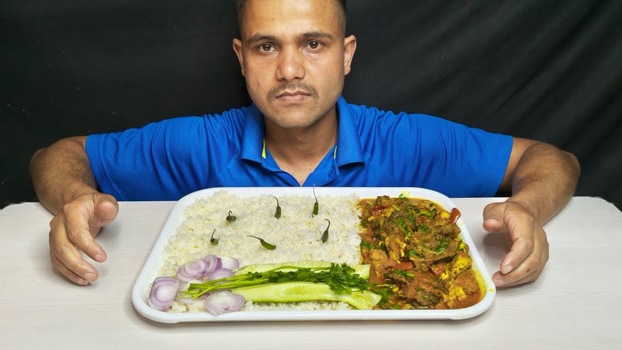 Ultimate ASMR Fish Curry and Rice Mukbang Experience