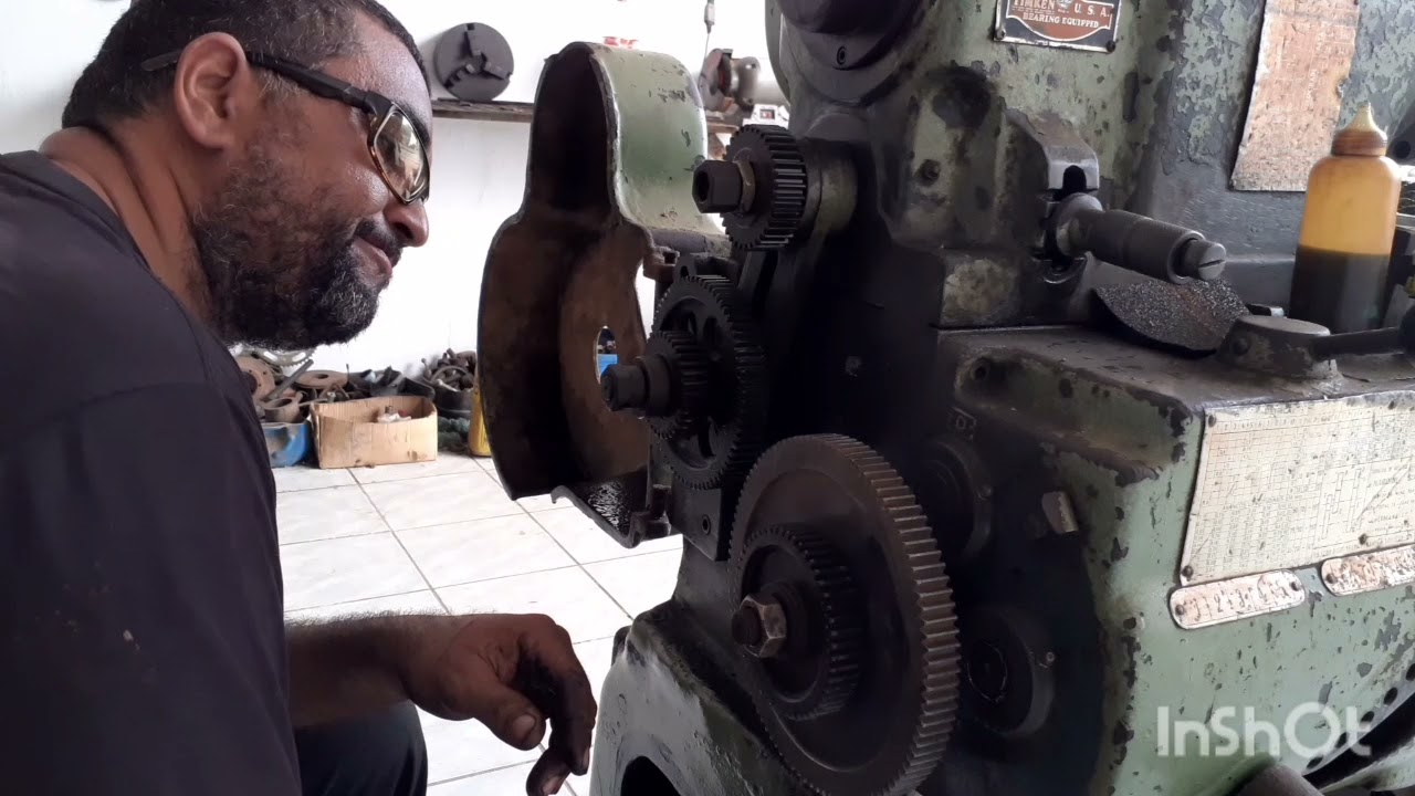 Fazenda mudança de engrenagem mm para polegada do torno Nardini Cebolinha
