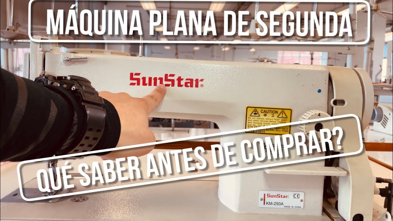 Máquina de costura recta de segunda I Qué debes saber la hora de comprar una máquina usada? I PS 2.0
