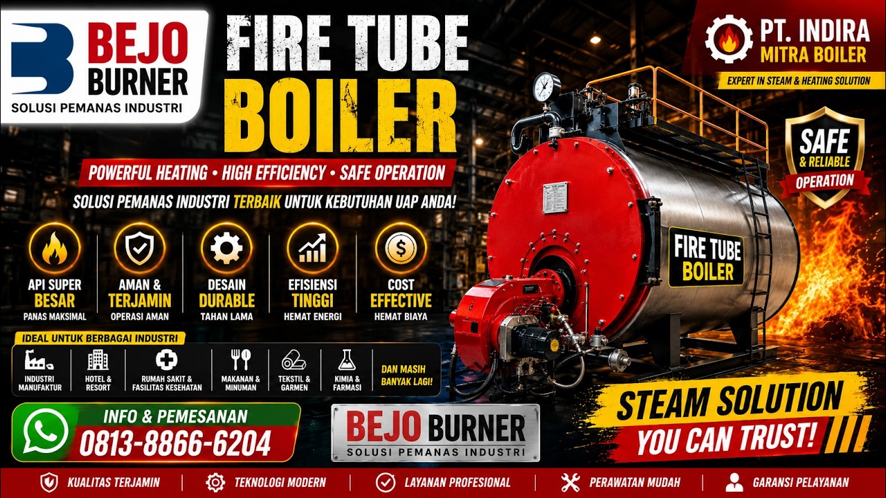 Cara Kerja Steam Boiler dan Thermal Oil Boiler - Apakah Perbedaanya ☎️✔081388666204🔥