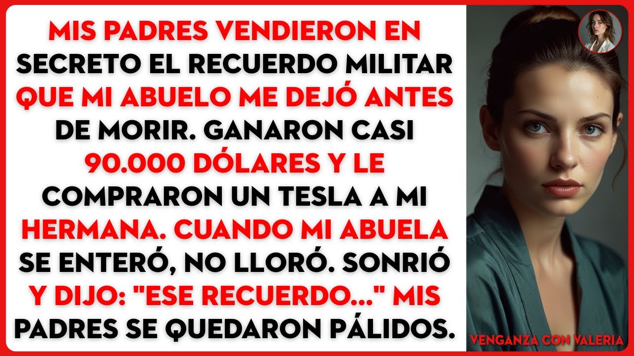Mis padres vendieron en secreto el recuerdo militar que mi abuelo me dejó antes de morir. Ganaron...