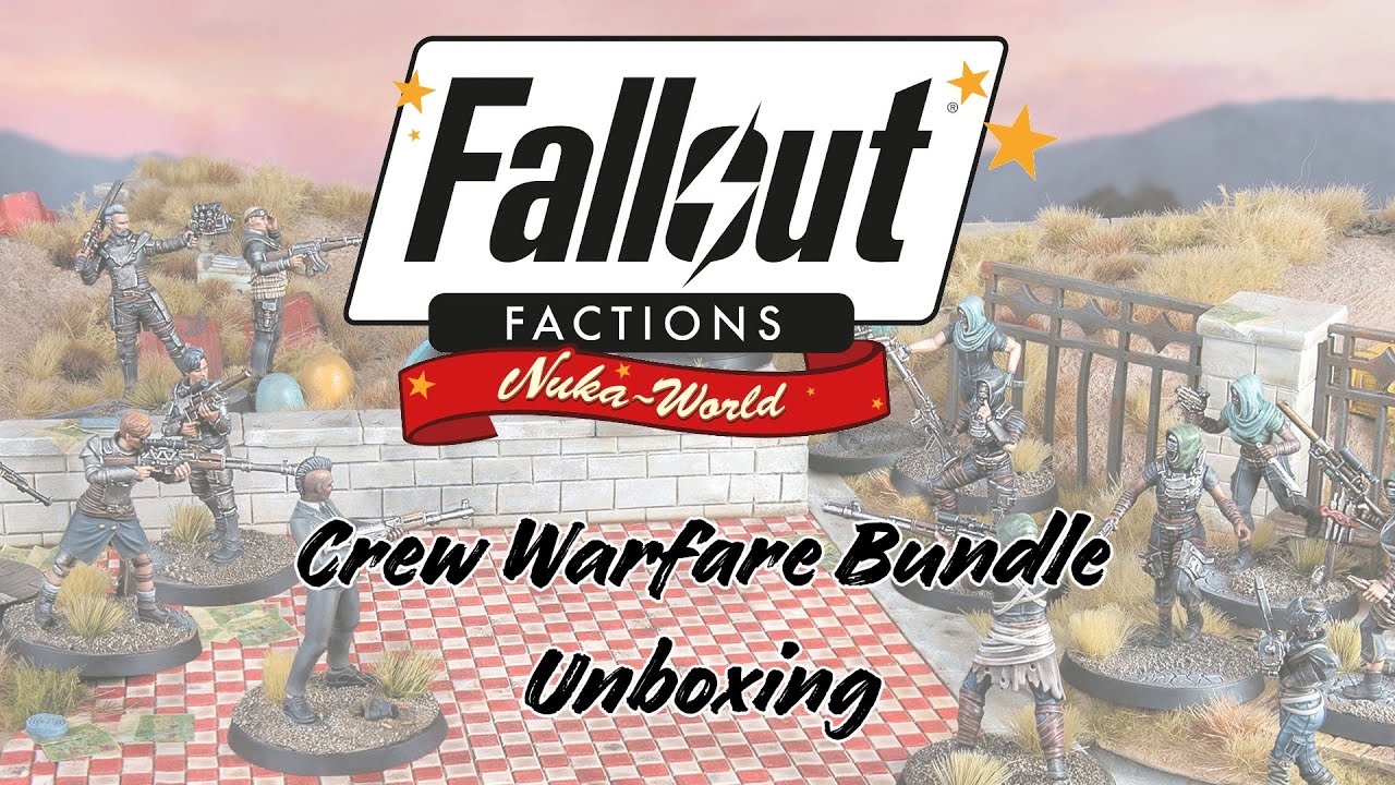 Fallout Factions Crew Warfare Bundle Unboxing