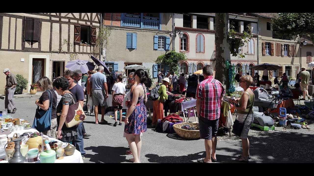 France. Ambert. Brocante.