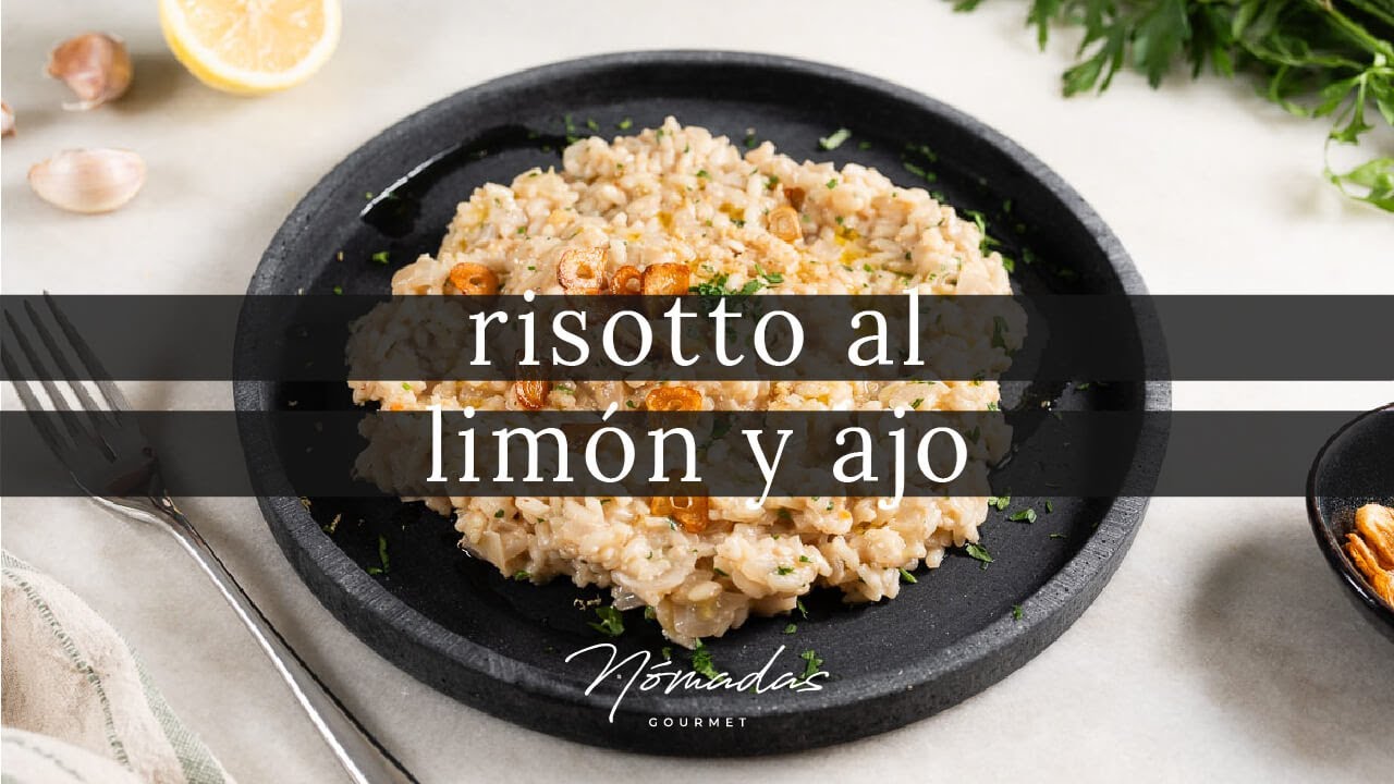 🍋 Risotto al Lim&oacute;n y Ajo: &iexcl;Un Sabor Inolvidable!🍋