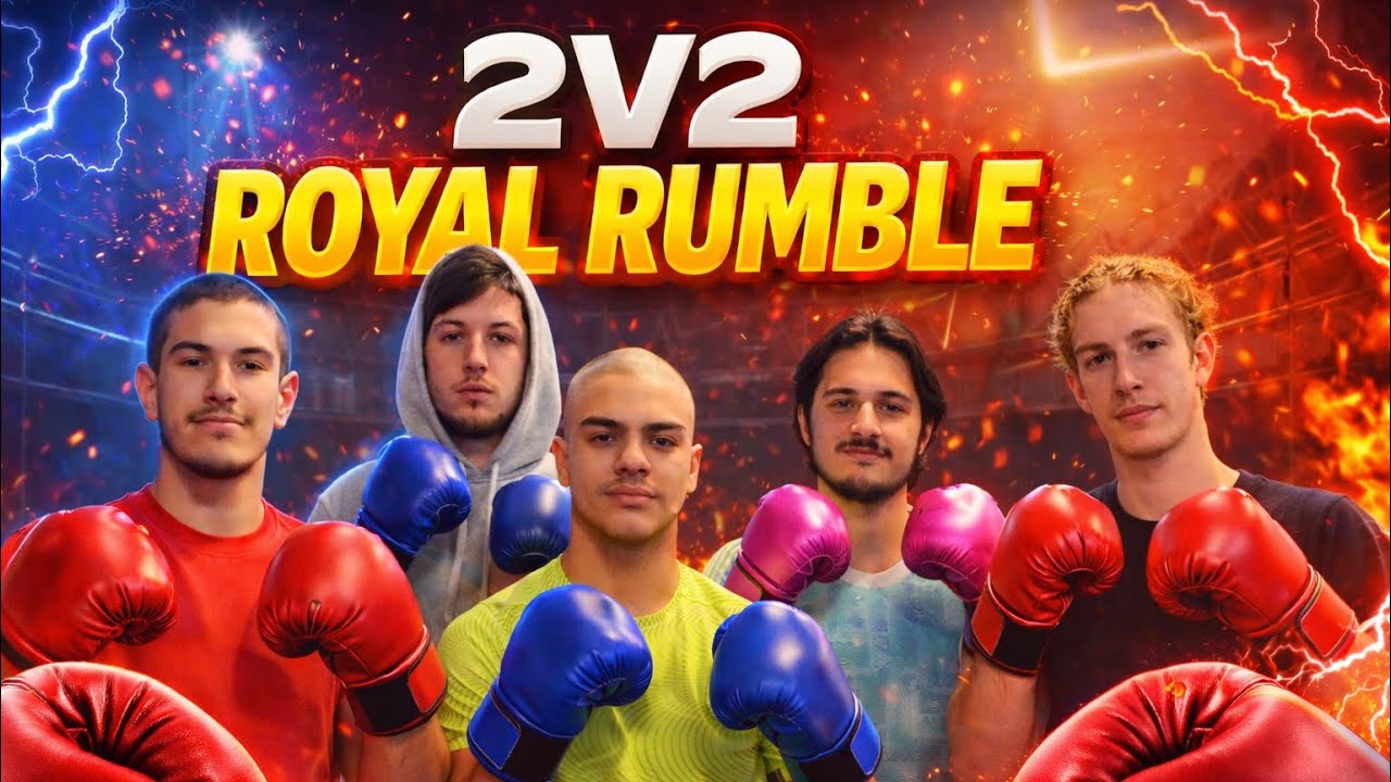ON S’AFFRONTE EN 2V2 ROYAL RUMBLE ! (On s’est arraché la tête) 