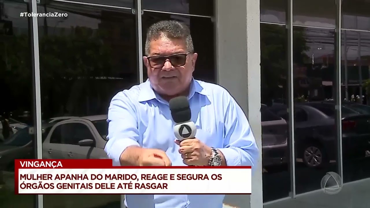Mulher reage à violência e segura órgão genital do marido até rasgar - Tolerância Zero