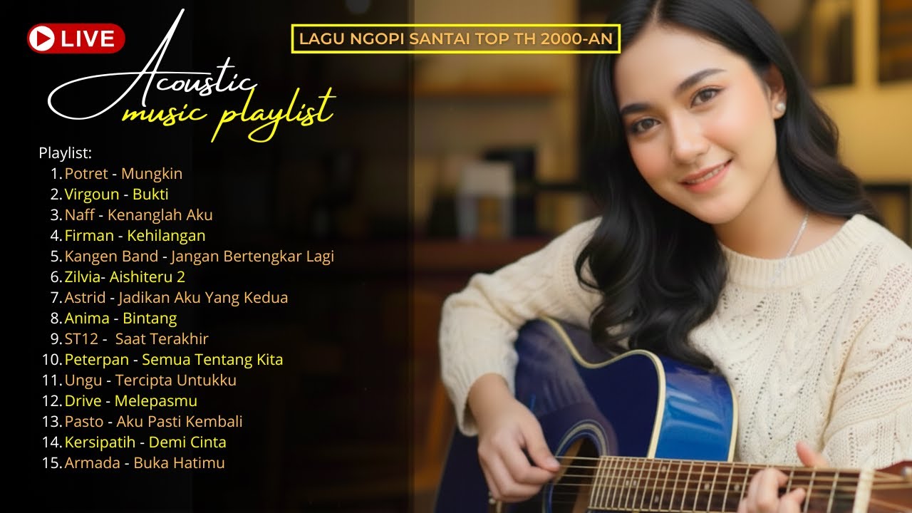 KUMPULAN LAGU POP INDONESIA ERA 2000an PALING SEDIH & TERHITS | MUSIK AKUSTIK POP NOSTALGIA TERBAIK