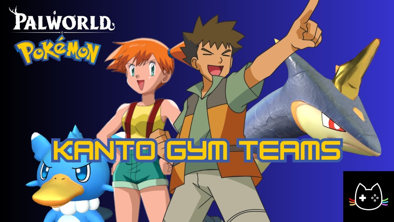Giving KANTO Gym Leaders PALWORLD Teams!