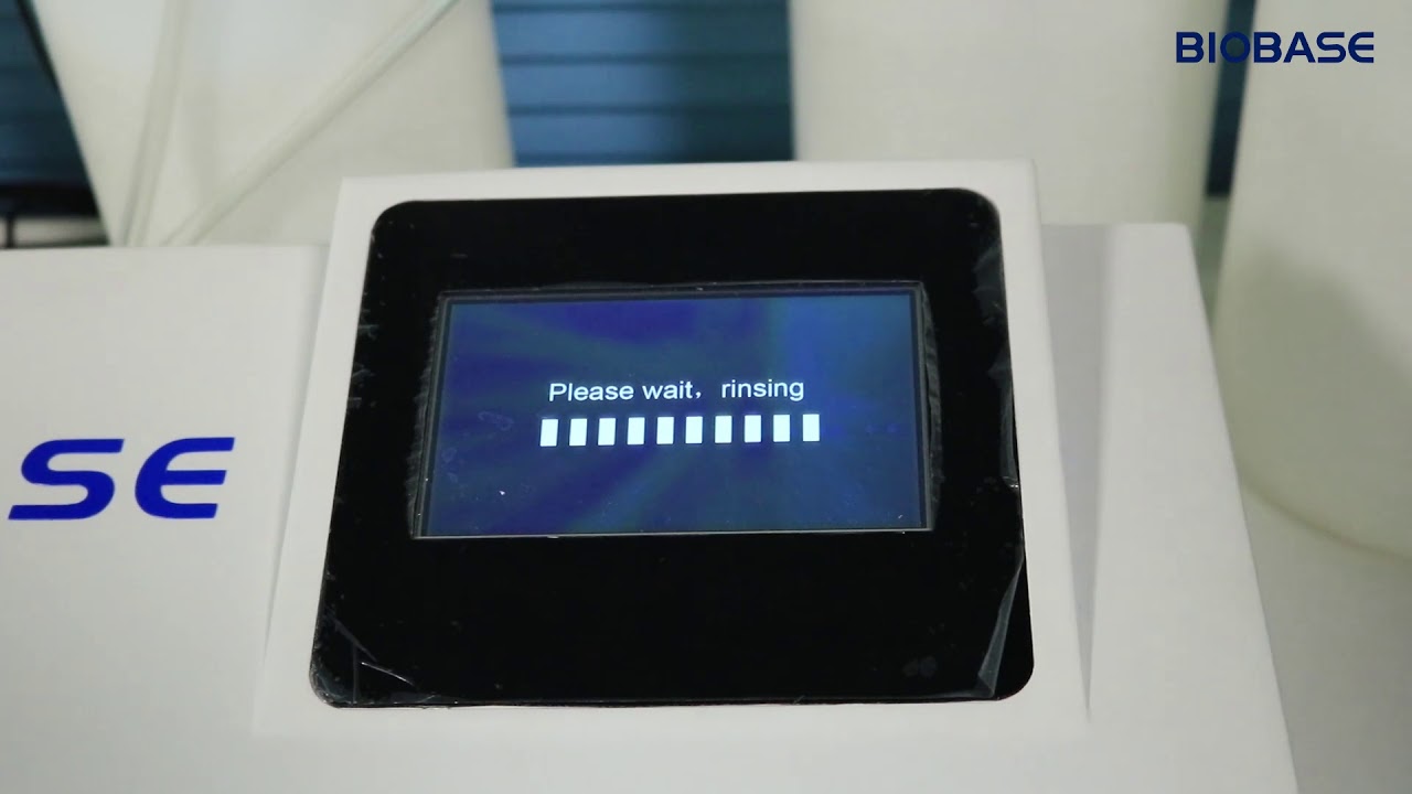 BK 9622 washer  installation and operation video