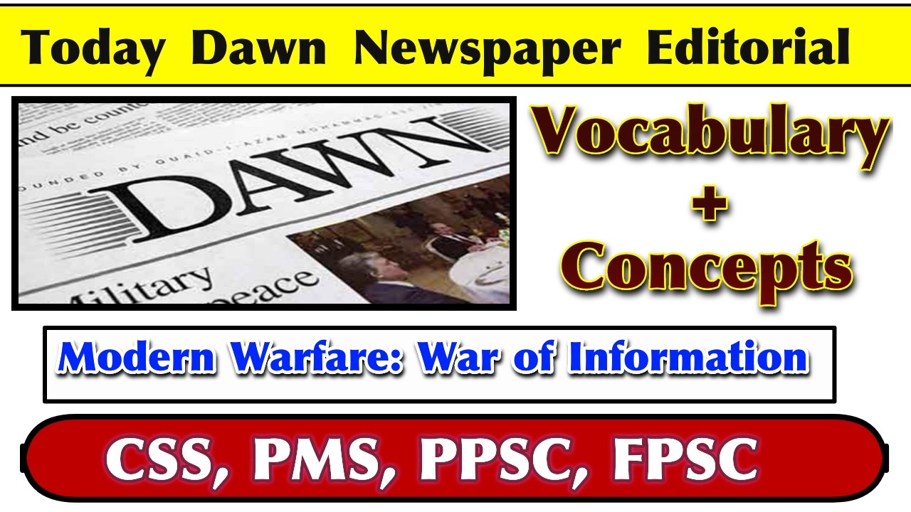 Dawn Newspaper Vocabulary With Urdu Meaning #dawn #englishnewspaper #vocabulary 