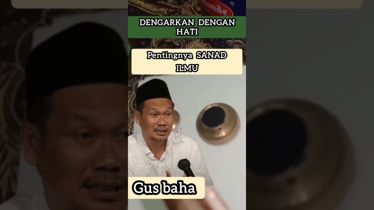 PENTINGNYA  SANAD  KEILMUAN  #gusbaha#ngaji#ilmu#pendidikan#palestina#shorts#viral