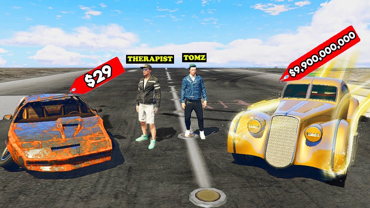 GTA 5 RP : CHEAPIST Vs Most EXPENSIVE CAR !!! Malayalam |