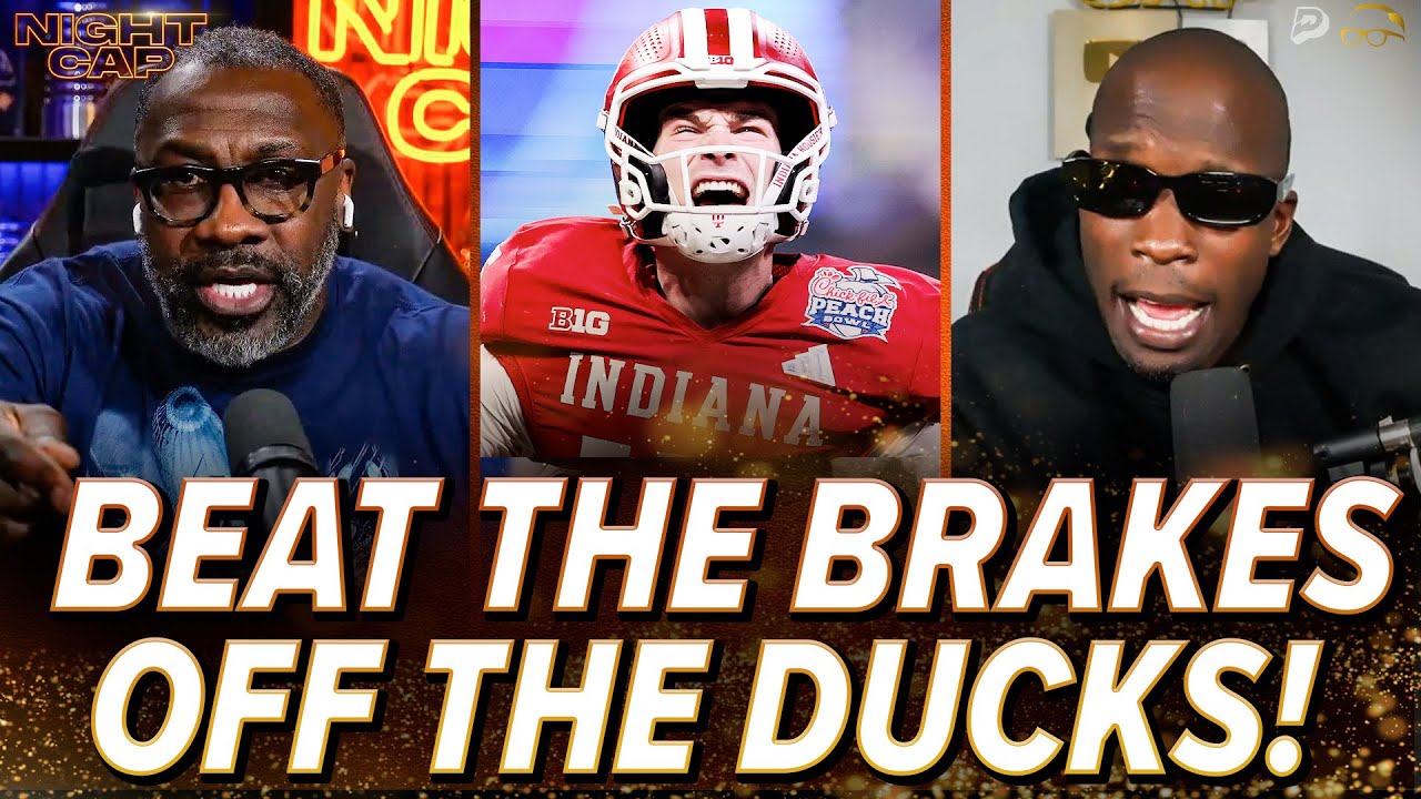 Unc & Ocho SHOCKED the Hoosiers DOMINATED the Ducks 56-22 as they head to the NATTY! | Nightcap