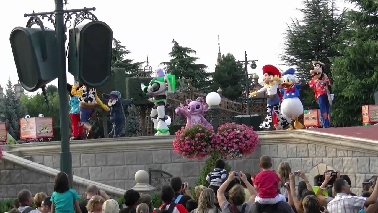 [JF] [HD] Disneyland Parijs - Showtime Spectacular, New Generation Festival (1/2) (08-08-2010)