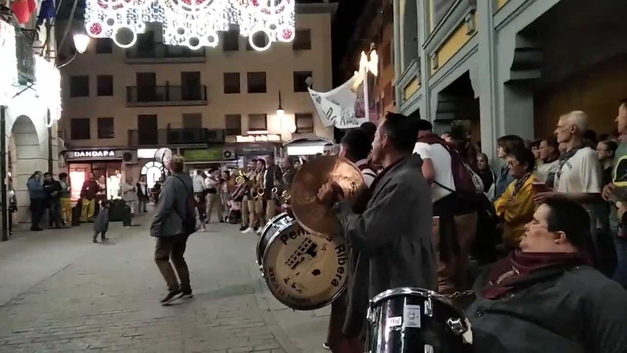 Peña La Ribera, bajada de Peñas 2023 Aranda de Duero
