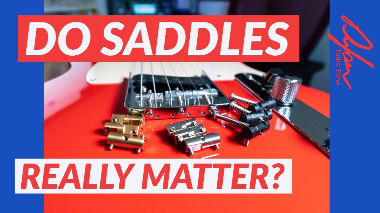 Telecaster Saddle Shootout - Graphtech Vs Brass Vs Steel Vs Aluminum
