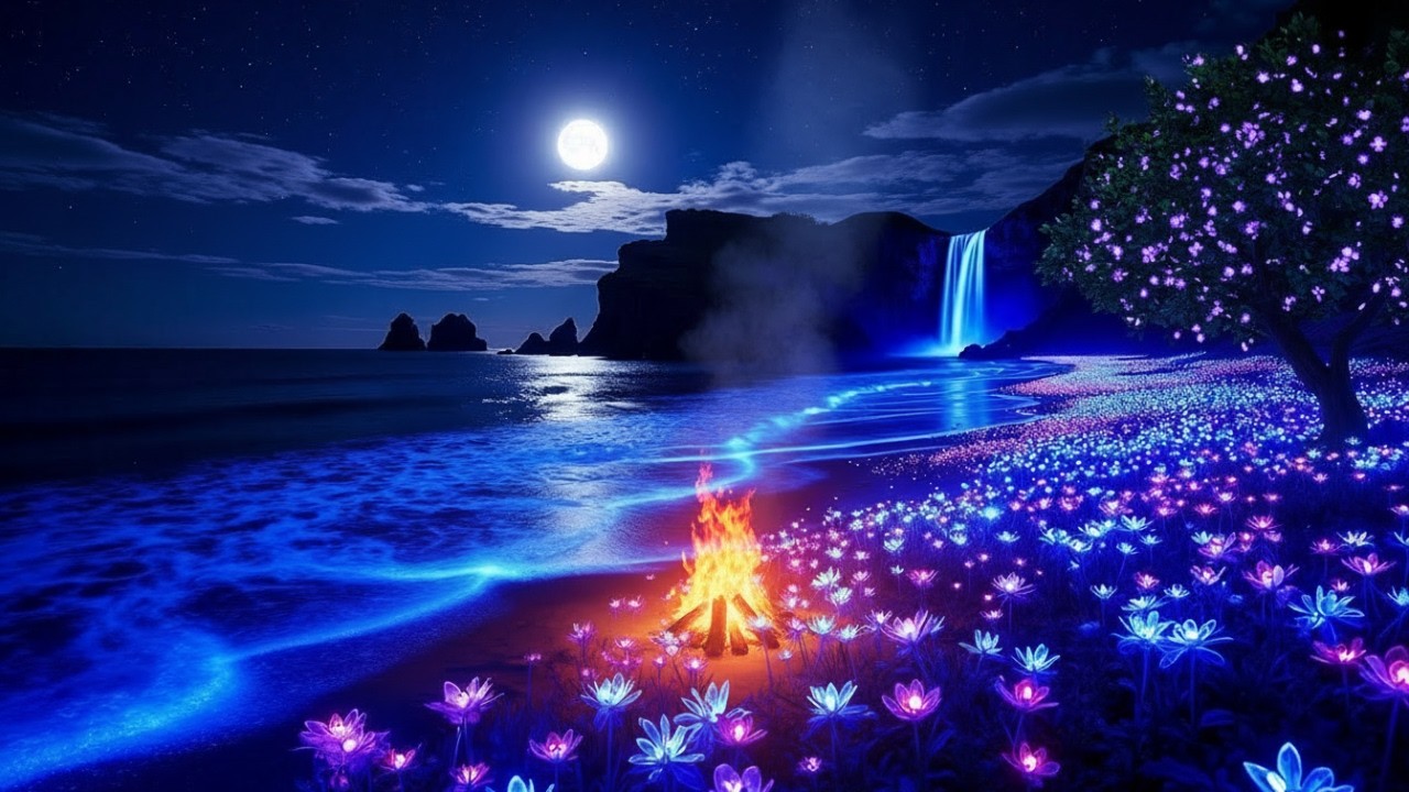 Enter Deep Healing Sleep • Melatonin Support • Stop Overthinking