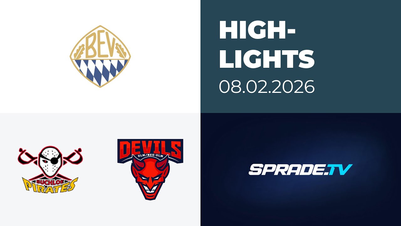 08.02.2026 - Highlights - ESV Buchloe vs. Devils Ulm/Neu-Ulm