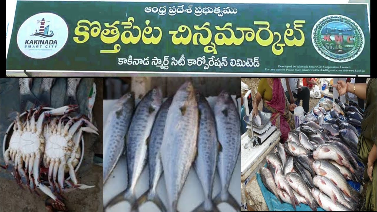 Kakinada Kottapeta Chinna Market/Non-veg Market