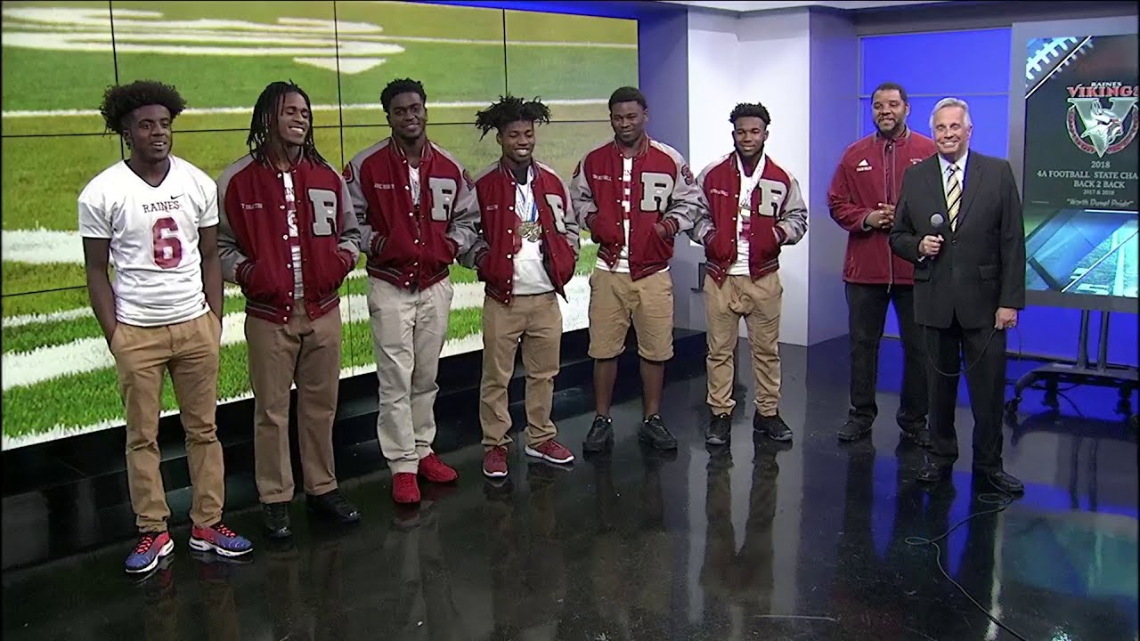 Raines; back to back state football champs