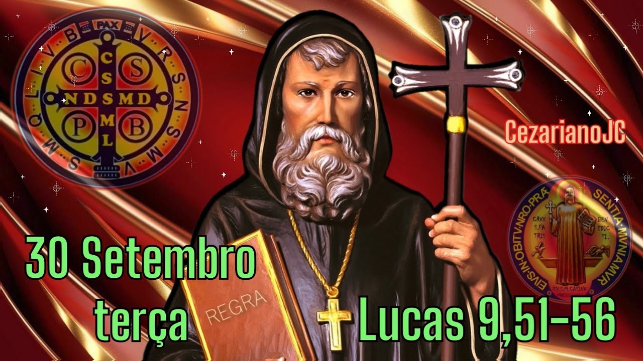 EVANGELHO DO DIA 30 DE SETEMBRO 2025 - TER&Ccedil;A - LUCAS 9,51-56