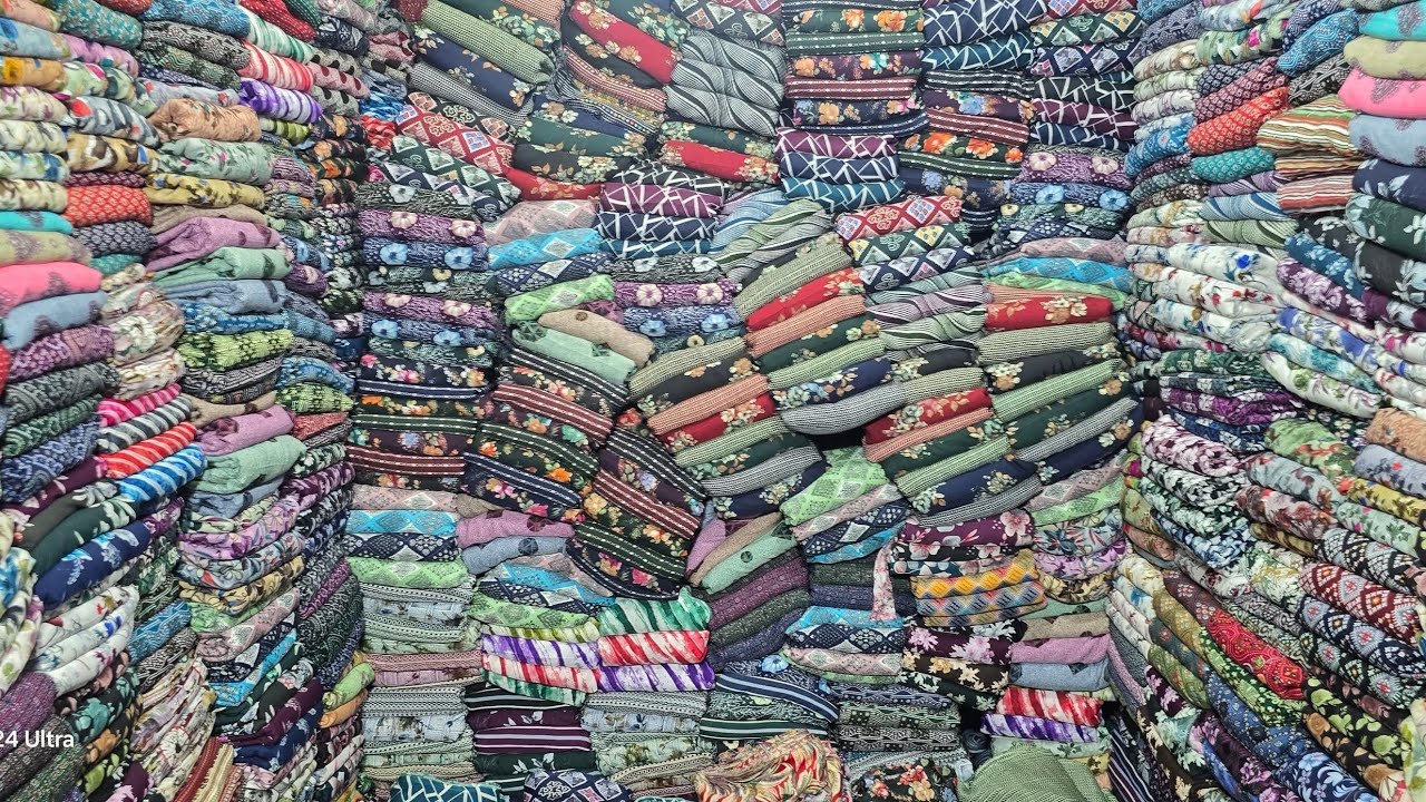 Ludhiana Market: सबसे सस्ते गर्मियों के प्रिंटेड सूट | Cambric Cotton Suit Wholesale | Business करें