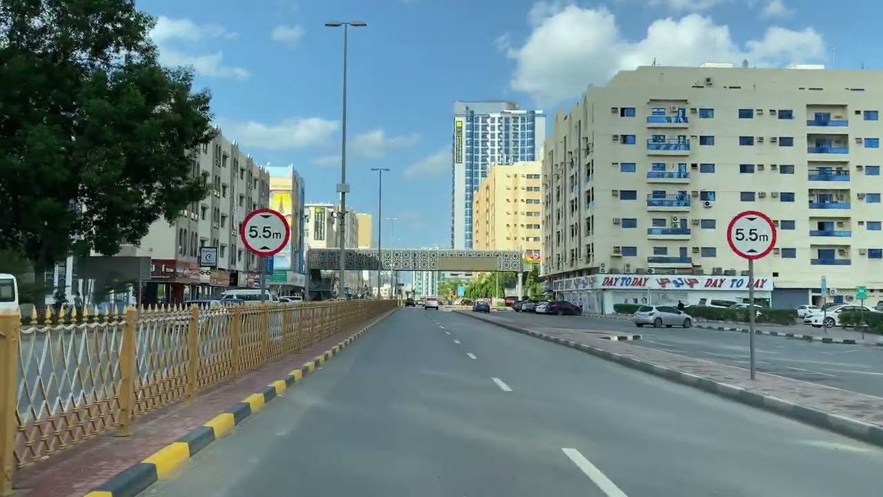 [4k] Ajman 🇦🇪 || Downtown city || Market | Drive | Ajman Tours | Corniche 29-12-2022 | مدينة عجمان