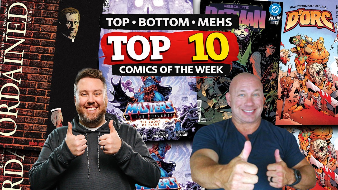 TOP, BOTTOMS, AND MEHS - Comics of The Week! 03/10/2026 - GIVEAWAY!