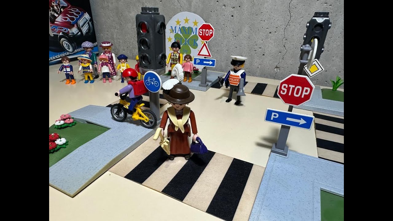 PLAZA PASOS DE PEATONES Y MÁS CIUDADANOS VICTORIANO #playmobil #victoriano #playmobilvideos