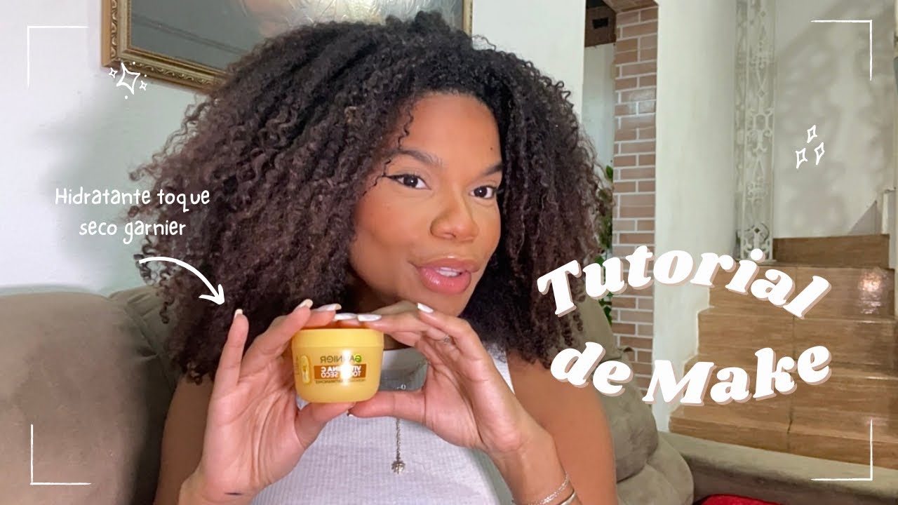 Makeup tutorial para fotos perfeitas + testando hidratante Garnier toque seco