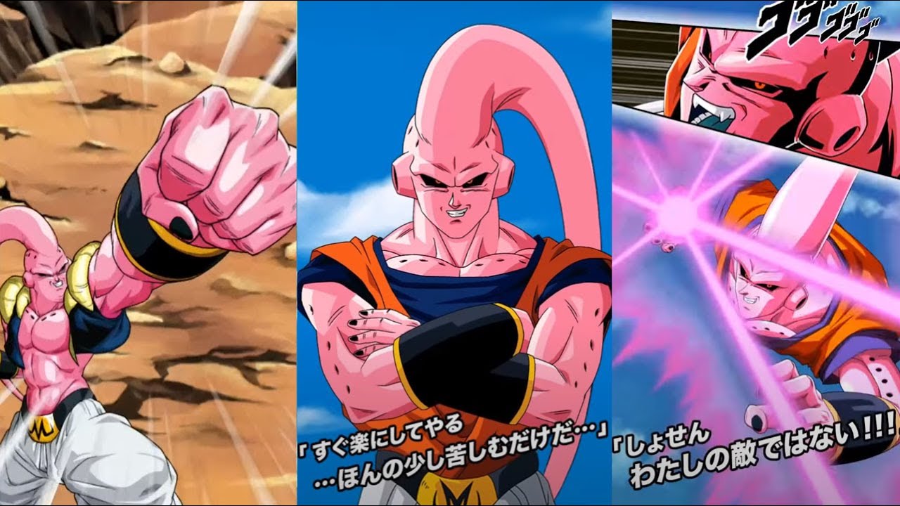 NEW LR Buuhan Active Skill & Super Attacks