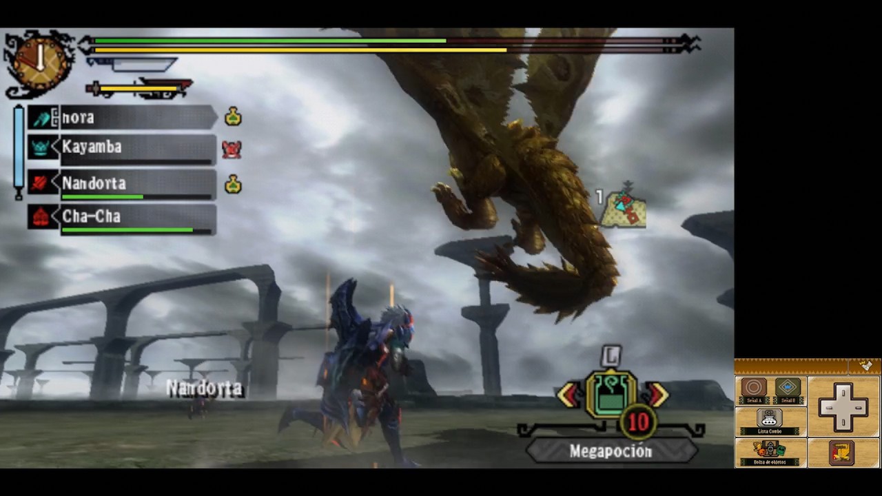 MH3U con amigos. Sol y Luna en la torre