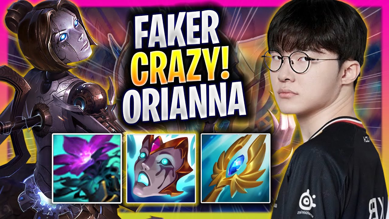 FAKER IS SO CRAZY WITH ORIANNA! - T1 Faker Plays Orianna MID vs Akali! | Season 2025