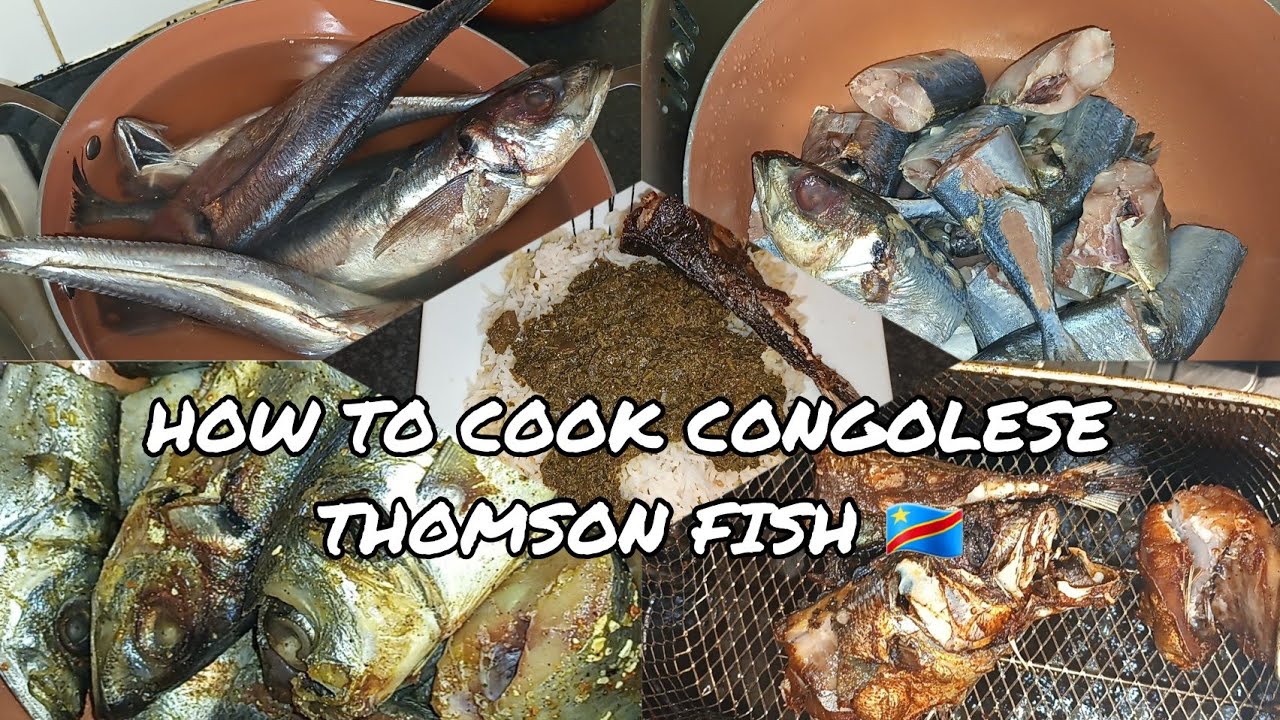 HOW TO COOK CONGOLESE THOMSON FISH 🇨🇩 😋
