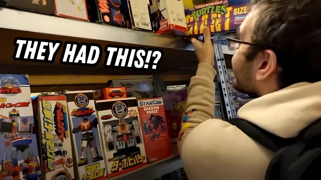 Toy Hunting in Europe's LARGEST Vintage Toy Online Warehouse
