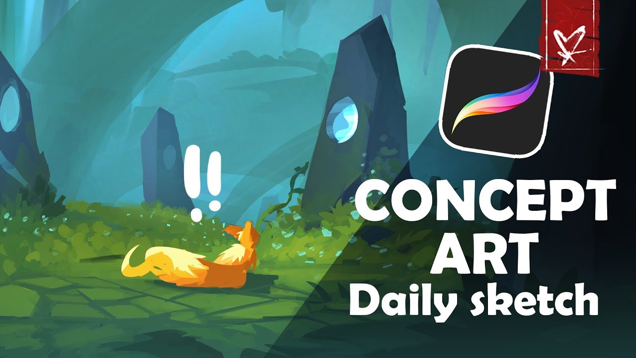 Sketching Concept Art for Games! *NEW*