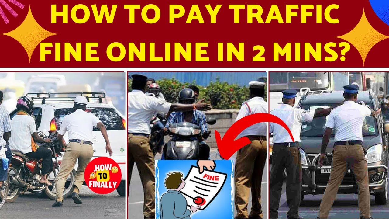 How to Pay Traffic Police Fine Amount Online | Traffic E-Challan Payment Online