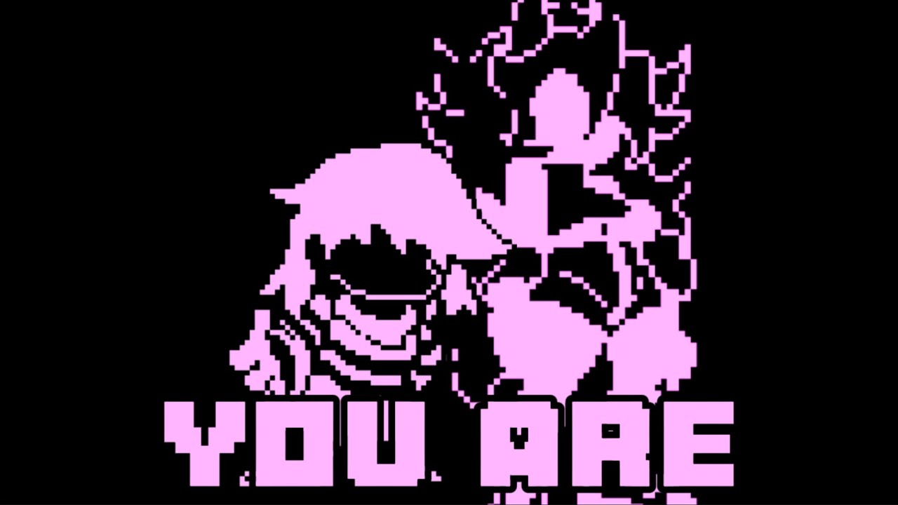 FNF YOU ARE (Extended Version) but Dustswap Papyrus, Sans & GF sing it