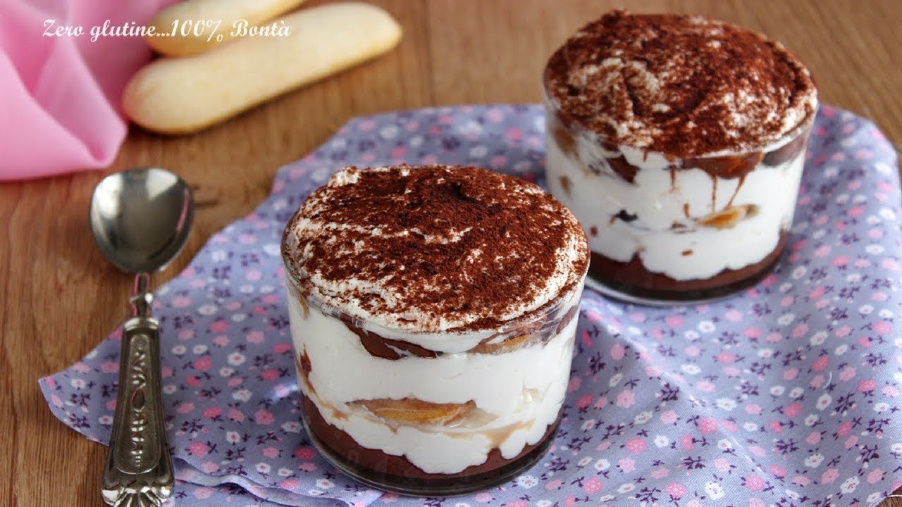 Tiramisù goloso con Nutella, senza uova.