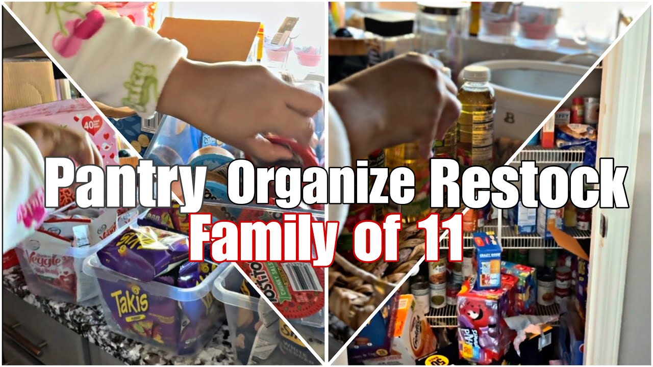 $1,000 WEEKLY PANTRY RESTOCK FAMILY OF 11 ASMR