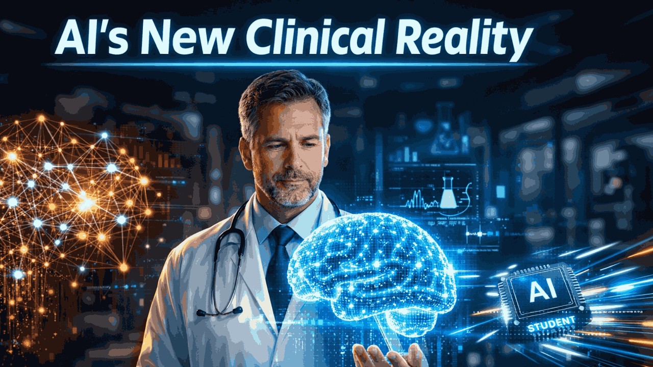 AI's New Clinical Reality: Revolutionising Medicine Now! - By GreyBrain School of AI